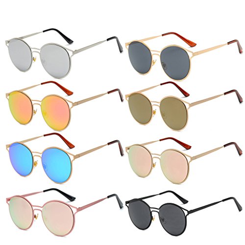 Top-Sell Jahrgang Gespiegelt Sonnenbrille Mode für Weinen Sport, Harz und Metall - 2