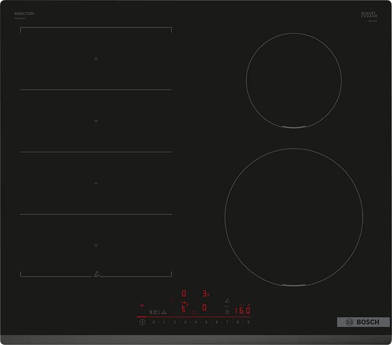 Bosch PIX631HC1E Series 6, Built-in Induction hob 60 cm Black