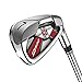 Produktbild Wilson Herren D300 Golf Eisen-Satz, Stahlschaft, Uniflex 5-Pw, Sw, Silver, MLH