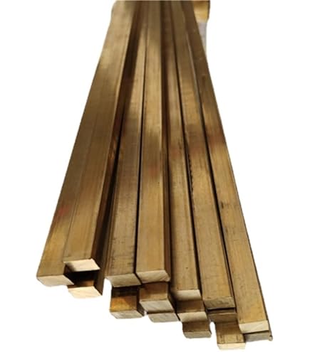 M5 Brass Flat Bar Square Rods Stock Plate Strip 8mm 10mm 15mm 40mm L=500mm - View #12