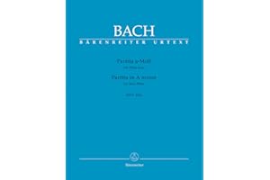 Partita für Flöte Solo a-Moll BWV 1013. BÄRENREITER URTEXT. Spielpartitur, Urtextausgabe