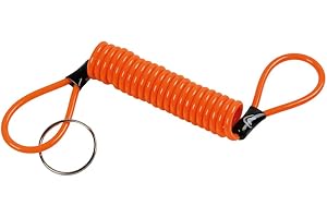 Lampa 90616 Reminder, Cavetto di Sicurezza a Spirale - Arancio
