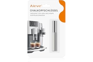 AIEVE Owalny klucz z główką owalną, bit do naprawy, kompatybilny z ekspresami do kawy Jura, Krups, AEG
