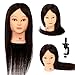 Neverland Beauty 22" 70% Real Human Hair Hairdressing Cosmetology Mannequin Manikin Practice Training Head With Clamp Stand,For College and Professional Use #2