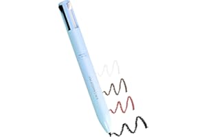 ‎BEAUTY SEARCHER 4-in-1-Makeup-Stift, Eyeliner, Brow Liner, Lip Liner & Highlighter-Stift, wasserfester, langanhaltender All-in-One-Makeup-Stift, Eyeliner, Augenbrauenstift, Lippenkonturenstift und Textmarker (#Blau)