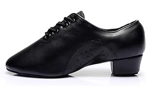 HROYL Scarpe da Ballo Pratica Donna/Bambino/Uomo Professionali per Latino Salsa Caraibico Jazz Danza,238/702