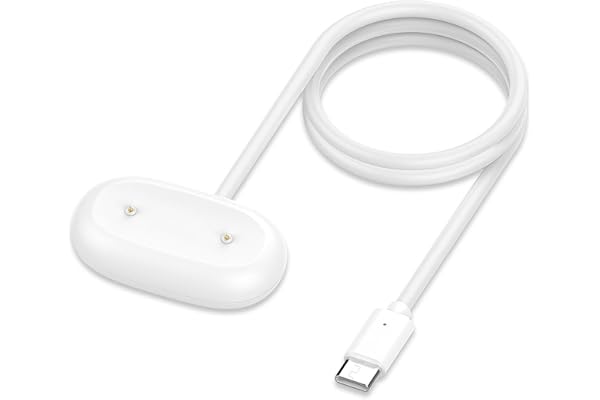 CHULN Magnetisk USB C-laddningsadapter för Google Fitbit Air, laddningsbas för typ-C-kabel 1 m/3,3 ft.