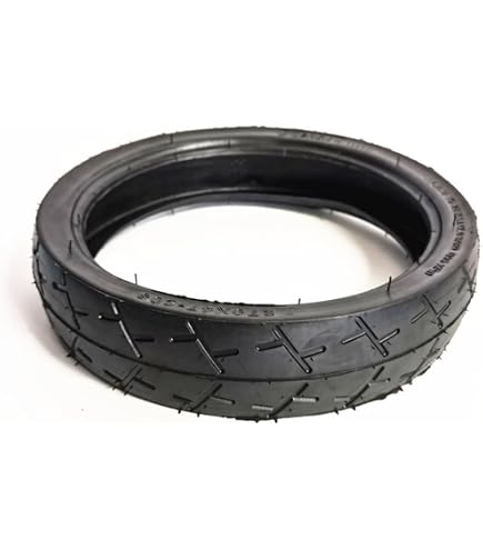 Jeu De 2 Pneus Et Chambres à Air Pour Poussette - 270x47-203, Valve Coudée - Compatible Landau