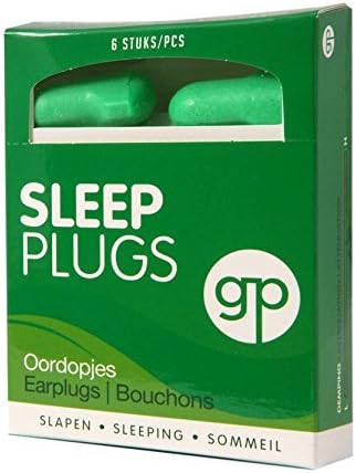 Get Plugged Sleep Plugs: 3 pairs of earplugs for sleeping, resting or studying. Very high damping factor for maximum peace of mind. Made of hearing protection stopper foam.