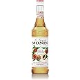 MONIN Premium Peach Syrup 700ml for Cocktails and Mocktails. Vegan-Friendly, Allergen-Free, 100 Percent Natural Flavours and Colourings