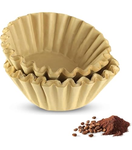 Filtres à Café Jetables Non Blanchis – Lot De 100 – Forme Conique Taille 02 – Pour 1 à 4 Tasses – Papier Naturel, Goût Pur