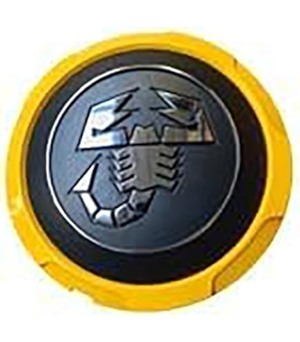 4 Pièces Auto ABS Cache-moyeux Pour Fiat 500 Abarth 04726184AA 53106013 86919 133mm Capuchons De Centre Jante Décoration Accessoires,C