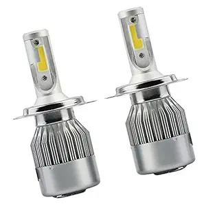 Guance S2 6000K Conversion kit H4/9003/HB2 72W 7200lm for Hyundai Verna fluidic Grill 2014 Model LED Headlight Bulbs - 2 Piece