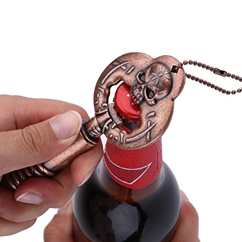 Umiwe Korkenzieher Wein Öffner 2 in 1 Flaschenöffner Classy Vintage Design Stilvolle Weinzubehör - 4