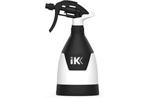 ＩＫ IK MULTI TR MINI 360 - Pulverizador Profesional a Gatillo de 0,6L - Sistema de Giro 360º - Ligero y Manejable - Automoción, Limpieza y Desinfección - Compatible con Varios Químicos-Depósito Traslúcido