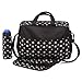 Black 3pcs Baby Diaper Nappy Changing Bag Set B:Daisy Design