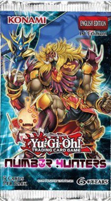 5 (Five) Pack Lot of Yu-Gi-Oh Cards: Number Hunters Booster Packs (YuGiOh! 5 ...
