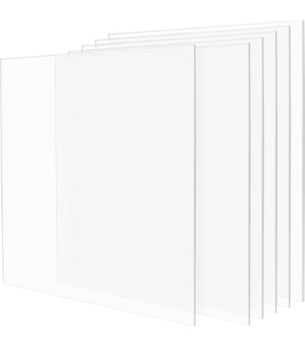 Amber Transparent Acrylic Plexiglass Sheet 1/8 X 3 X 3