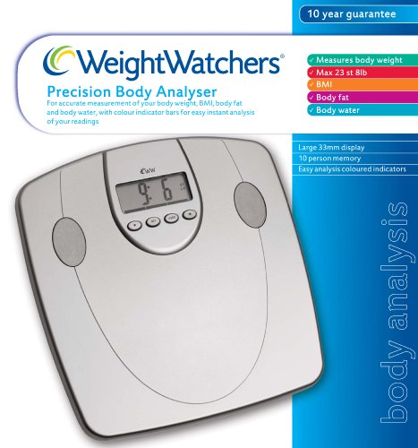 Weight Watchers 8991BU Präzisions-Personenwaage, elektronisch - 3