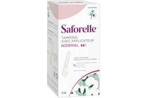 Saforelle Coton Protect 16 Tampons avec Applicateurs Normal