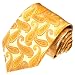 Produktbild Lorenzo Cana - Marken Krawatte aus 100% Seide - gold gelb creme Paisley - 42009