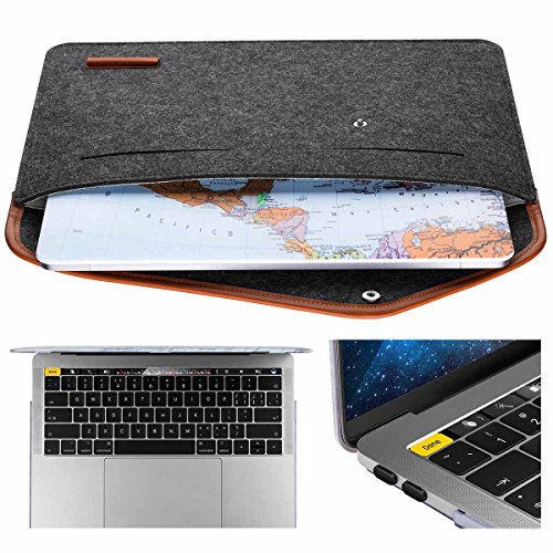 miger MacBook Pro 33  cm Case 2017    2016  Hard Shell Schutzh  lle f  r A1706 A1708 mehrfarbig Weltkarte 13 Inches Model A1706 A1708 
