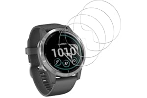 Banuyaw für Garmin Vivoactive 4 Schutzfolie Garmin Vivoactive 4 Folie, für Sensitive Touch Garmin Vivoactive 4 Panzerfolie Soft TPU Ultra HD Garmin Vivoactive 4 Displayschutzfolie, 4 Stück