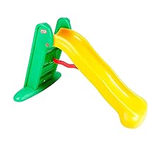 TP Toys Scivolo coltivabile da piccolo a alto, espandibile da 1,2 m a 1,8 m, per bambini dai 18 mesi ai 10 anni, design in plastica resistente e
