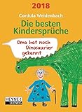 Image de Die besten Kindersprüche 2018: Abreißkalender