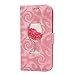 Produktbild Samsung A3 (2016) Hülle, SpiritSun Ledertasche Schutzhülle für Samsung Galaxy A3 (2016) SM-A310 Weingläser Muster Bling Glitter Liquid Flüssig Schwimmend Design Folio PU Leder Tasche Case Cover Bookstyle mit Standfunktion und Kredit Kartenfächer - Rosa