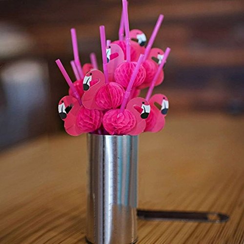 UK Stock 10pcs Bendable Kunststoff Cocktails Geburtstag Hochzeitsfeier trinken Strohhalme (10) - 2