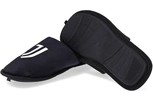 JUVENTUS Pantofole Imbottite Uomo con Logo - 100% Originali - 100% Prodotto Ufficiale - Colore Nero - Scegli Il Numero …