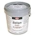 Produktbild Beton zum Kneten Lufttrocknend 1,5kg, Knet Beton, Knetbeton
