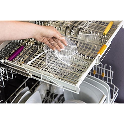 Xavax wiederverwendbare Silikon Frischhaltefolie (extrem dehnbare Silikondeckel, drei verschiedenen Größen für Schüssel, Töpfe oder Gläser, wasser- und luftdicht, 3er-Set) transparent - 14