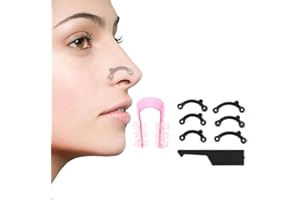 QOMJUFA 1 ensemble Nose Shaper Clip, Nose Beauty Shaping Nose Bridge Shaper, Lifting Nose Up Clip Correction du nez Façonnant Sans Douleur Nez Up Lifting Clip Shaper Shaping Tool