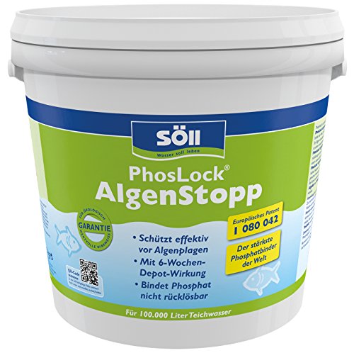 Söll 10897 PhosLock AlgenStopp - Der stärkste Phosphatbinder der Welt - 5 kg
