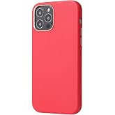 iPhone 12 Pro Max Case Eyzi Cover Compatible with Zore Apple, Red