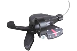 MOLYRRD LA TALUS Right Thumb Gear Shifter SL-M310,3 Speed Left 8 Speed Right Bike Shift Lever for Mountain City Road Folding Bicycle, MTB Bicycle Bike Left Right Brake Lever Shifter Set 3 Speed Left
