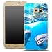 Produktbild OOH!COLOR® Design Case für SAMSUNG GALAXY S5 MINI Hülle Delphine AMA002 Silikon See Ferien Marine Delfin Dolphin Beach Strand Sommer Meer Grafik Tasche Schutzhülle Elastisch Cover Print stylish weiche Etui Motiv Dünn Flexibel