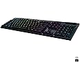 Logitech G915 LIGHTSPEED Tastiera Gaming Meccanica Wireless, Profilo Ribassato, GL-Tactile Switches, LIGHTSYNC RGB, Design ul