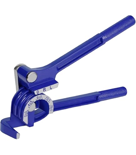 Cintreuse Manuelle De Tubes 3 En 1 - Pour Tubes OD 6,35 Mm, 16 Mm, 9,5 Mm - Pliage Jusqu'à 180°, Métaux Souples