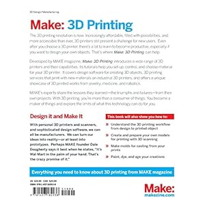 Make: 3D Printing: The Essential Guide to 3D Printers
