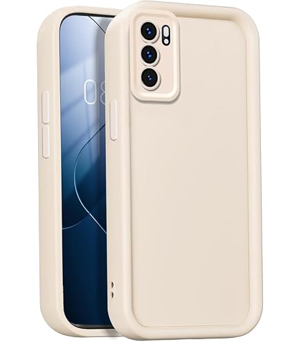 ILING Cover Per Oppo Reno 6 Pro 5G – Custodia Ultrasottile Sfumata Viola E Blu – Morbida Al TPU Con Airbag Anticaduta E Foro Per Cordino - 3