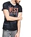 edc by Esprit - T-Shirt - Manches Courtes Homme -  Bleu - Large