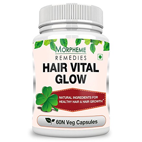 Morpheme Hair Vital Glow 60 Veg Caps - For Hair Health RS.249 (55.00% Off) - Amazon