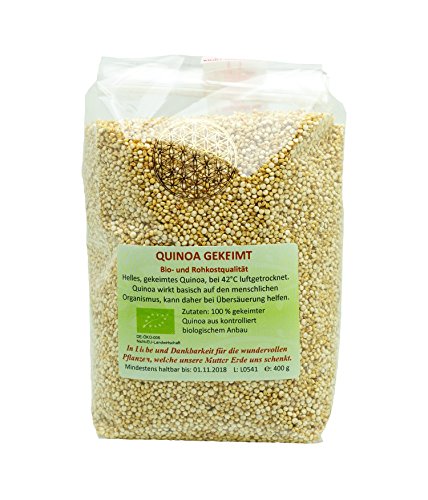 Preisvergleich Produktbild Regenbogenkreis Quinoa gekeimt Bio, Raw