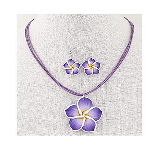 GYJUN Bijoux Collier / Boucles d'oreilles Soirée Quotidien Décontracté Alliage 1set Femme Rouge Rose Blanc Rouge Bleu Violet IncarnadinCadeaux