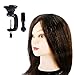 Rayinblue 100% Real Human Hair Rayinblue Hairdressing Training Head Mannequin Doll Head + Free Clamp
