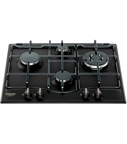 DELONGHI IF46ASDVSPN Piano Cottura 4 Fuochi Inox Con Tripla Corona E Valvole Di Sicurezza