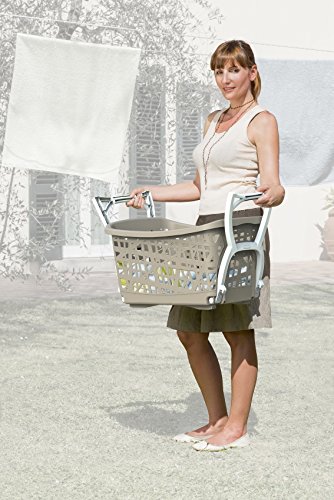 Bama Stand Up Wäschekorb mit Beinen, Kunststoff, sortiert, 60.5 x 40 x 68.5 cm - 7